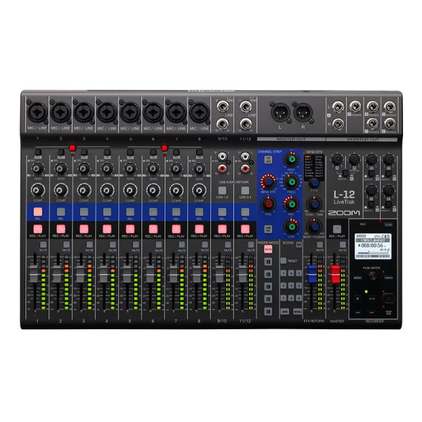 Мікшерний пульт ZOOM LiveTrak L-12