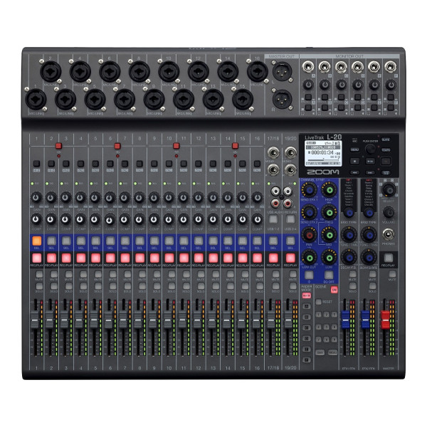 Мікшерний пульт ZOOM LiveTrak L-20