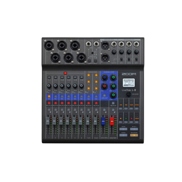 Мікшерний пульт ZOOM LiveTrak L-8