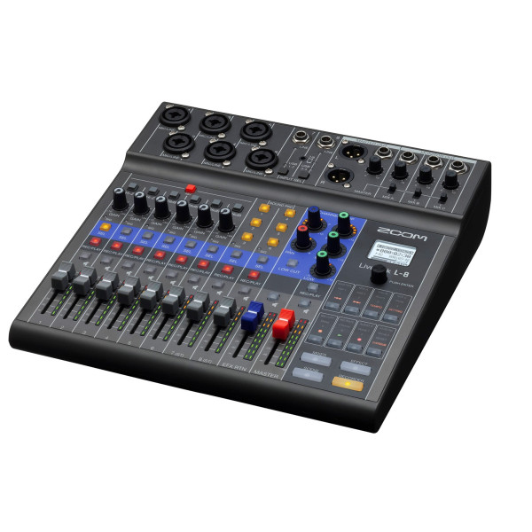 Мікшерний пульт ZOOM LiveTrak L-8