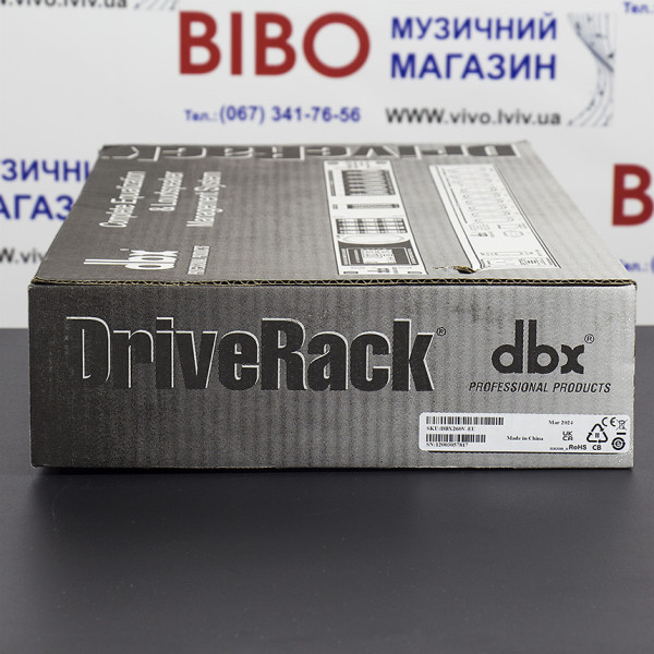 Системний процесор для акустичних систем DBX DriveRack260