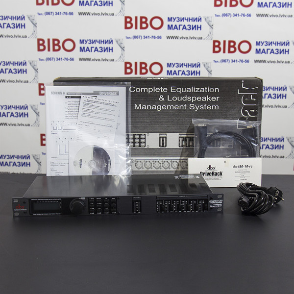 Системний процесор для акустичних систем DBX DriveRack260