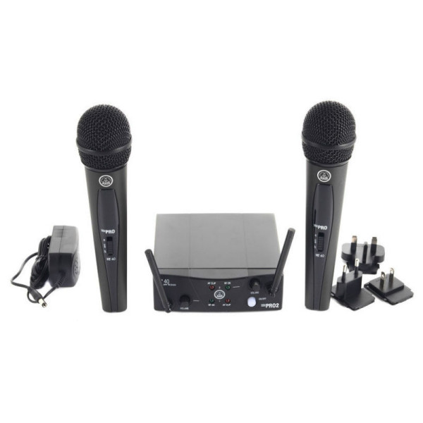 Радіосистема з двома ручними мікрофонами AKG WMS40 MINI2 VOCAL SET BD US25B/D