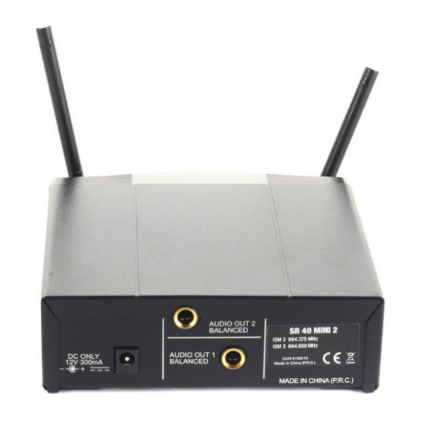 Радіосистема з двома ручними мікрофонами AKG WMS40 MINI2 VOCAL SET BD US25B/D