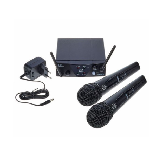 Радіосистема з двома ручними мікрофонами AKG WMS40 MINI2 VOCAL SET BD US25B/D