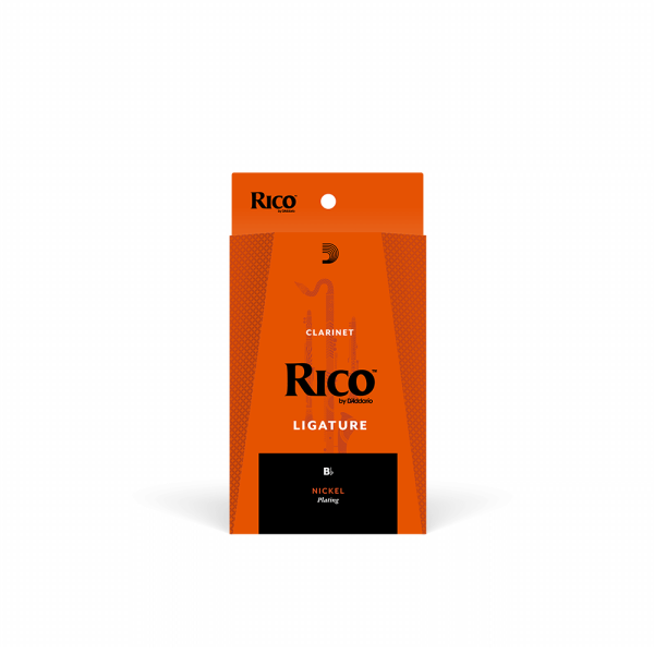 Лігатура для кларнета D'ADDARIO RICO LIGATURE FOR Bb CLARINET Nickel-Plated