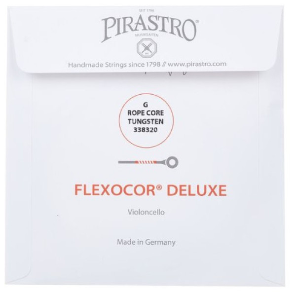 Комплект струн для віолончелі PIRASTRO Flexocor Deluxe 338020