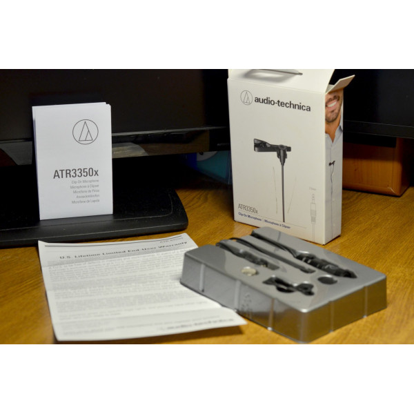 Мікрофон петличний AUDIO-TECHNICA ATR3350x