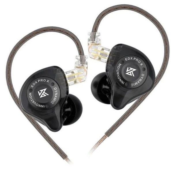 Навушники KZ AUDIO EDX Pro X BLACK NO MIC