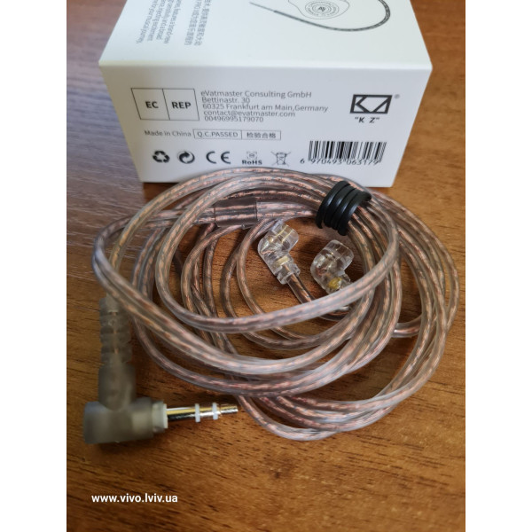 Навушники KZ AUDIO EDX Pro X BLACK NO MIC
