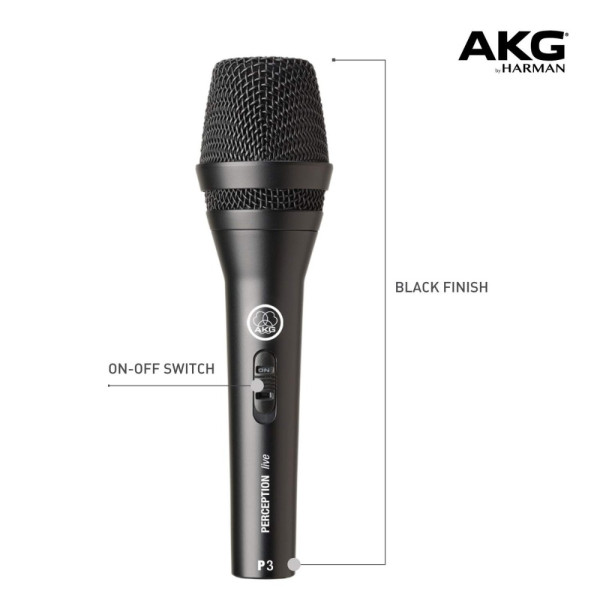 Мікрофон вокальний AKG P3 S