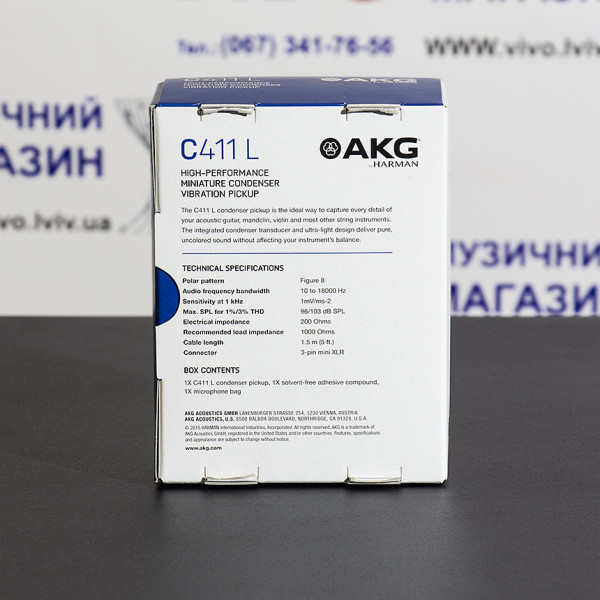 Мікрофон для скрипки AKG C411L