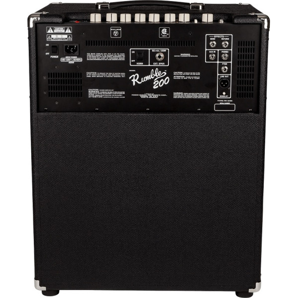 Комбопідсилювач для бас-гітари FENDER RUMBLE 200 V3