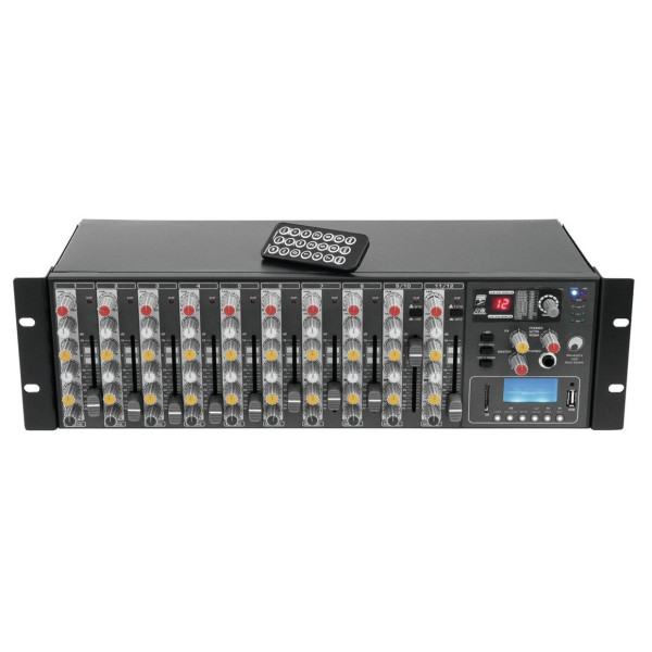 Мікшерний пульт з підсилювачем OMNITRONIC RM-1422 FXA