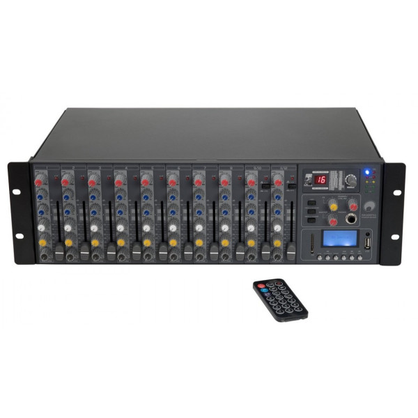 Мікшерний пульт з підсилювачем OMNITRONIC RM-1422 FXA