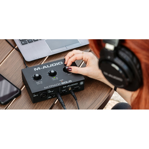 Аудіоінтерфейс M-AUDIO M-Track Solo