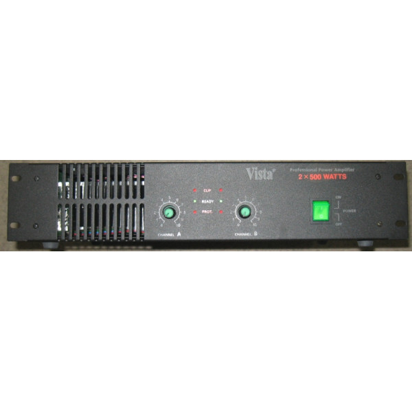 Підсилювач потужності Vista 2x500w