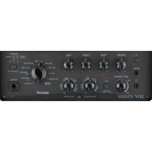 Комбопідсилювач для електрогітари VOX VX50-GTV MODELING GUITAR AMPLIFIER