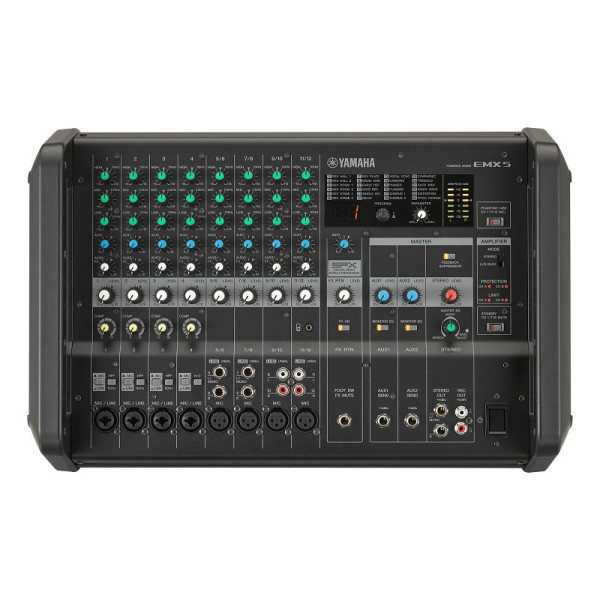 Мікшерний пульт з підсилювачем YAMAHA EMX5