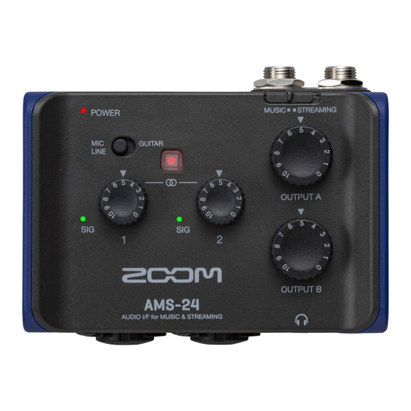 Аудіоінтерфейс ZOOM AMS-24