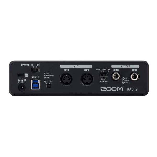 Аудіоінтерфейс ZOOM UAC-2